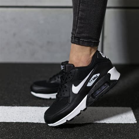 nike air max schwarz leder damen